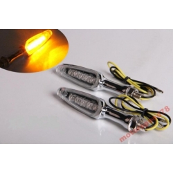 KIERUNKOWSKAZY LED CHROM HOMOLOGACJA PARA